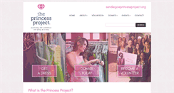 Desktop Screenshot of princessprojectsd.org