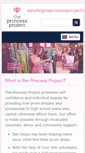 Mobile Screenshot of princessprojectsd.org